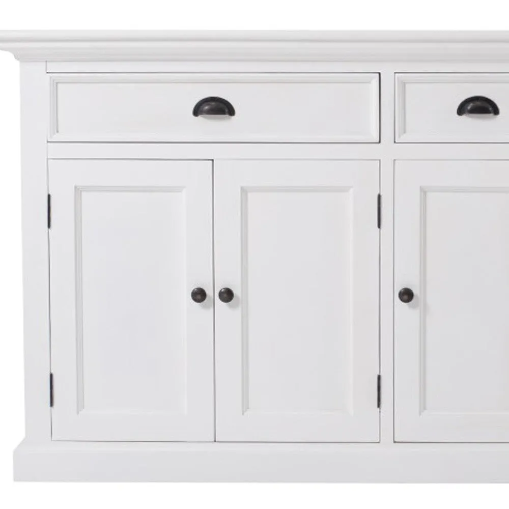 Modern Farm White Buffet Server