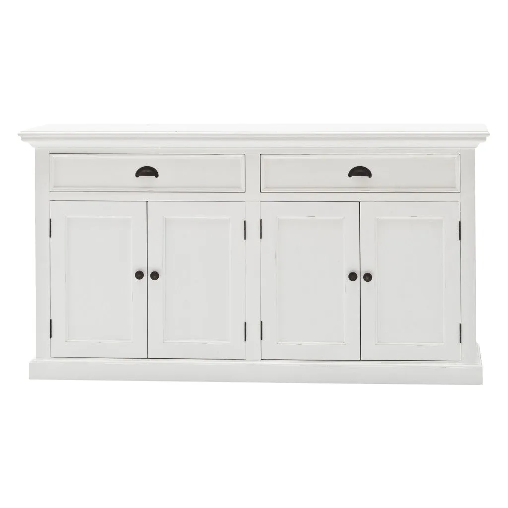 Modern Farmhouse White Buffet Server