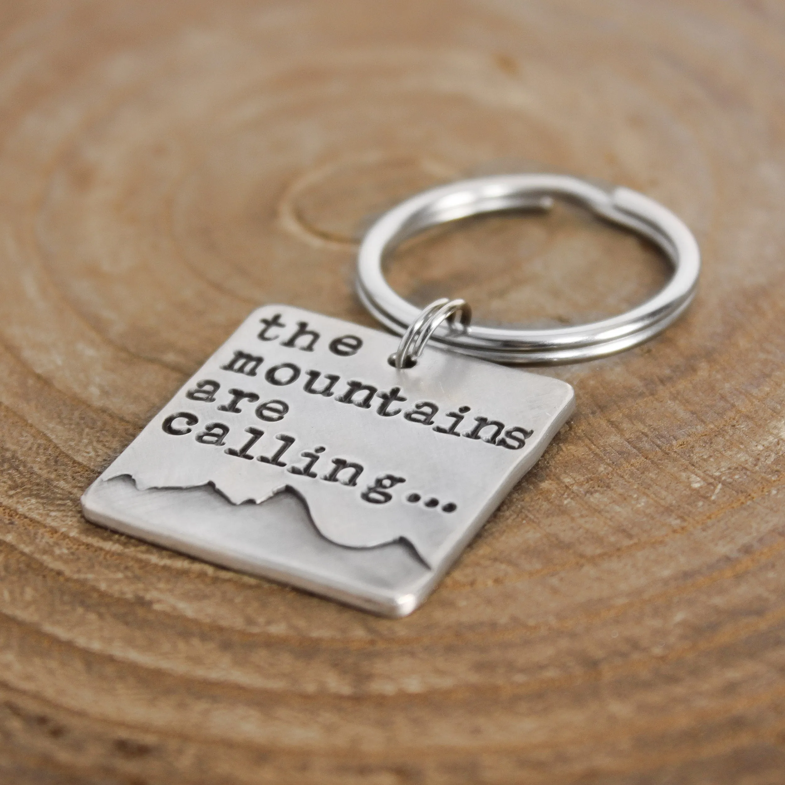 Mountains Key Chain