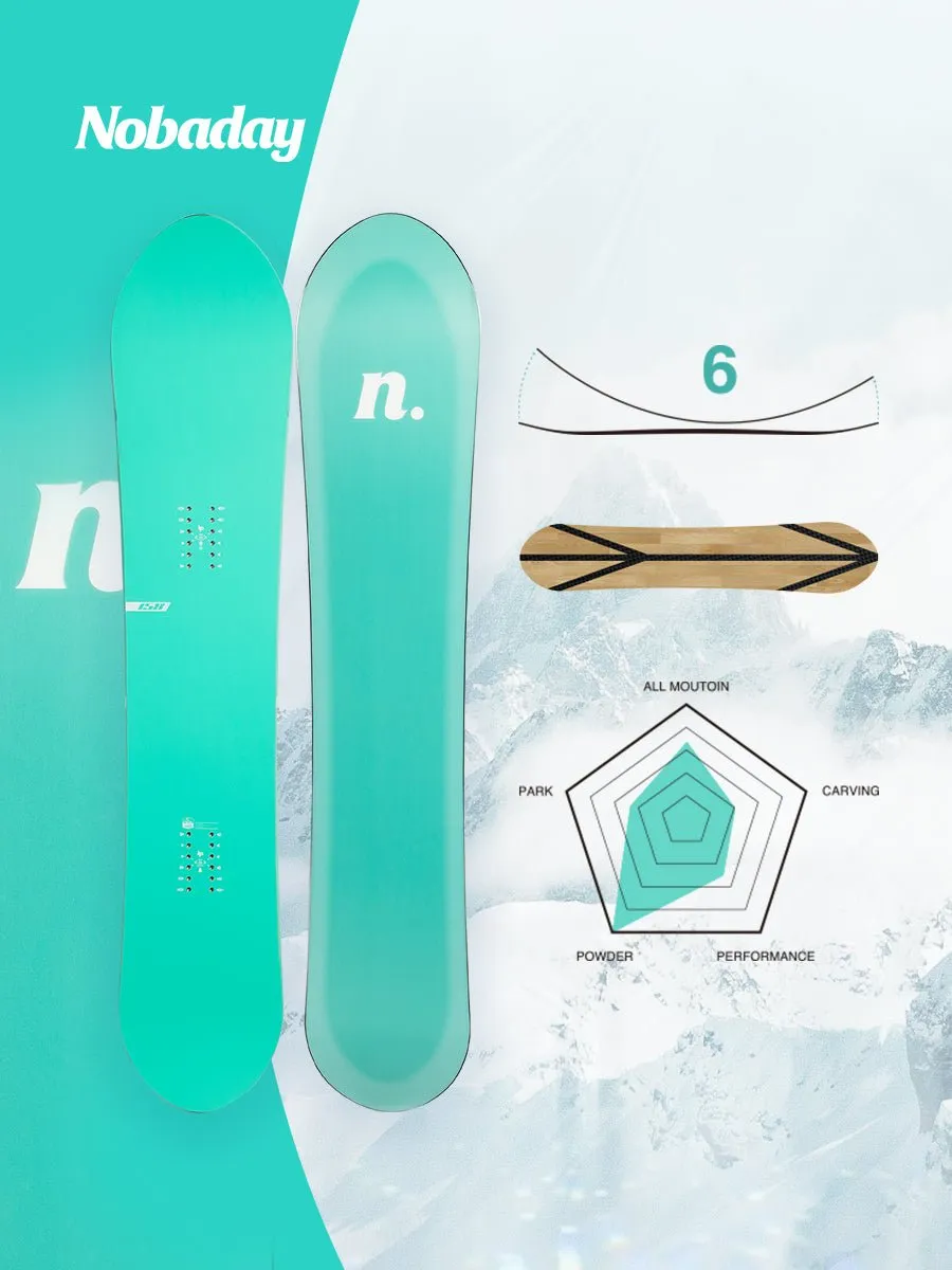 Nobaday ArcticStorm Powder Snowboard - Limited Edition