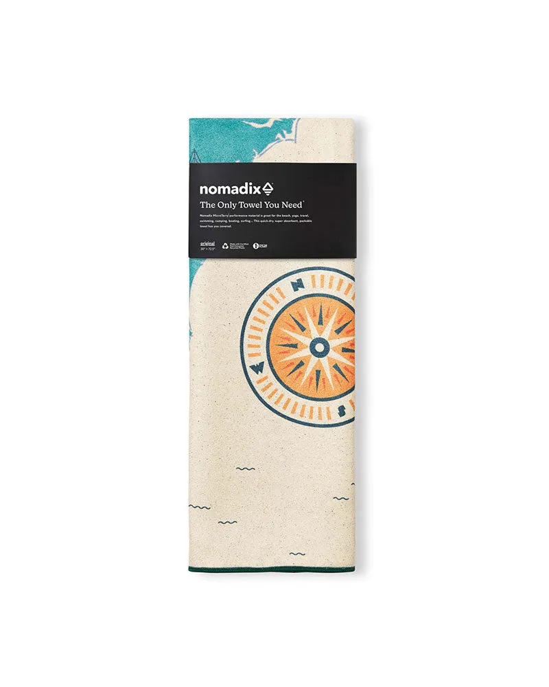 Nomadix Appalachian Trail Map Towel