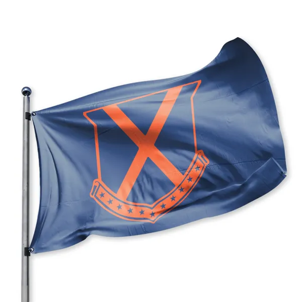 Old Row Crest Tailgate Flag (Navy)