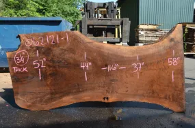 Oregon Black Walnut Slab 062121-01