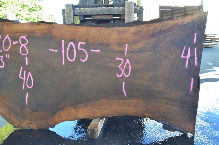 Oregon Black Walnut Slab 070820-08