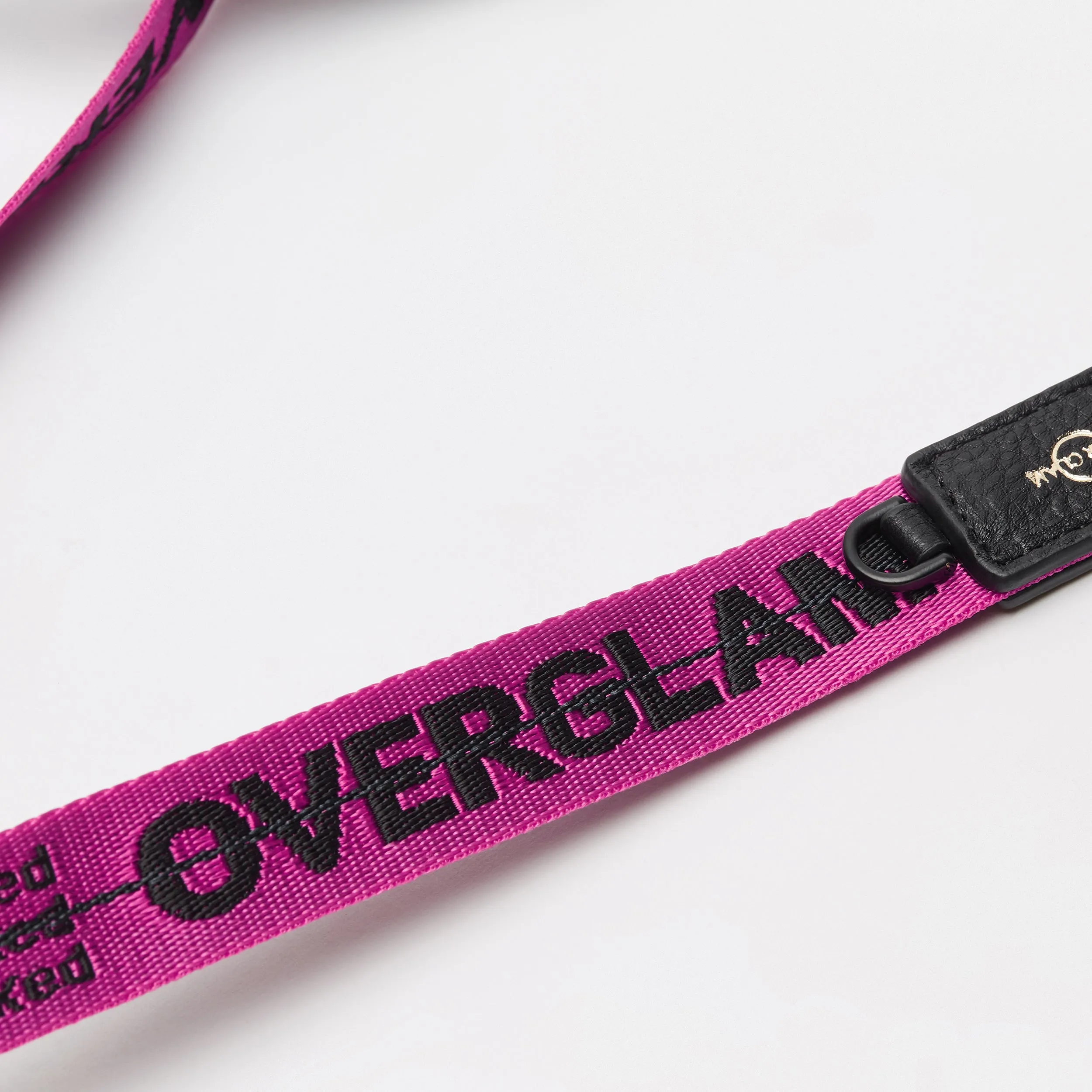 Overglam Ribbon Lead with Leather