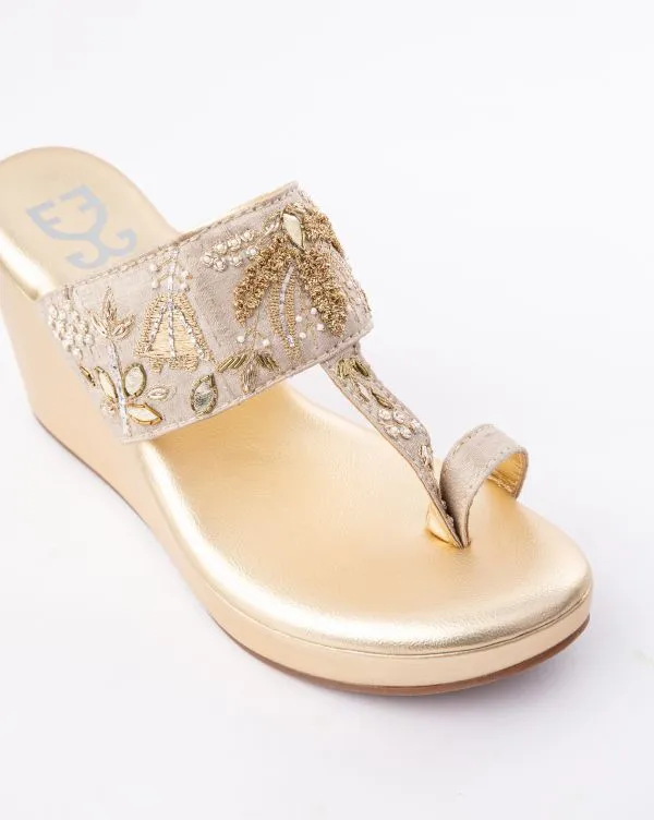 Palermo : Kolha Wedge - Payal Singhal x Fizzy Goblet - Limited Edition