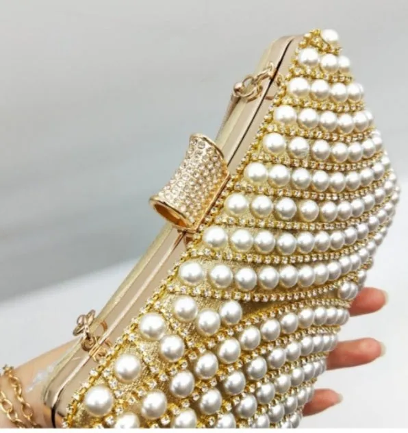 Pearl Clutch Bags