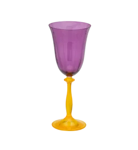 Petunia Wine Glass