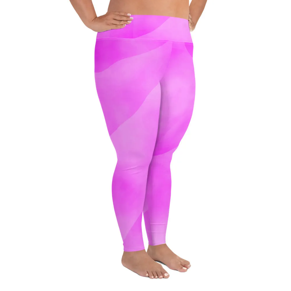 Plus Size Leggings 2x-6x Think Pink