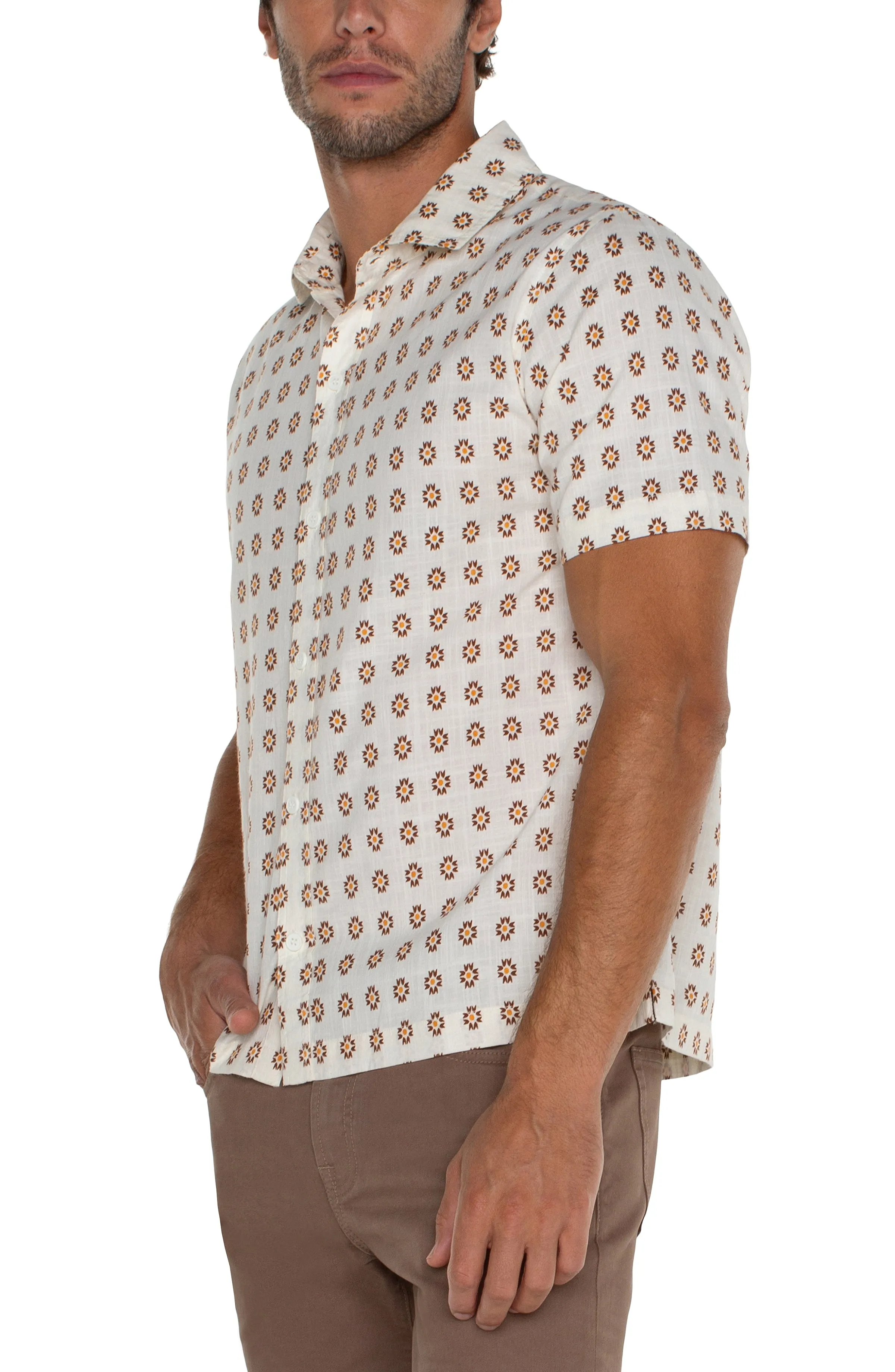 PRINTED SHORT SLEEVE SHIRT