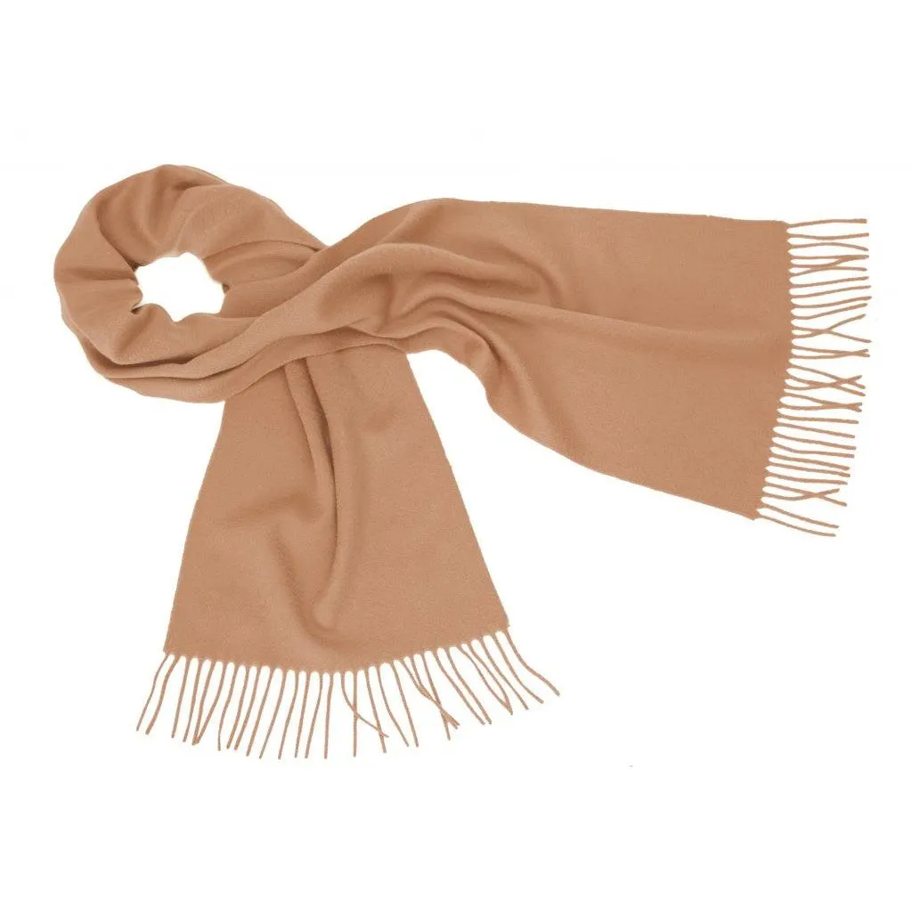 Pure Cashmere Scarf - Solid Colour