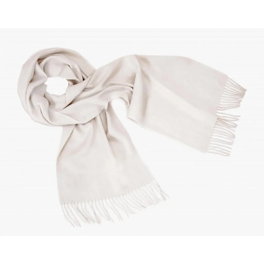 Pure Cashmere Scarf - Solid Colour