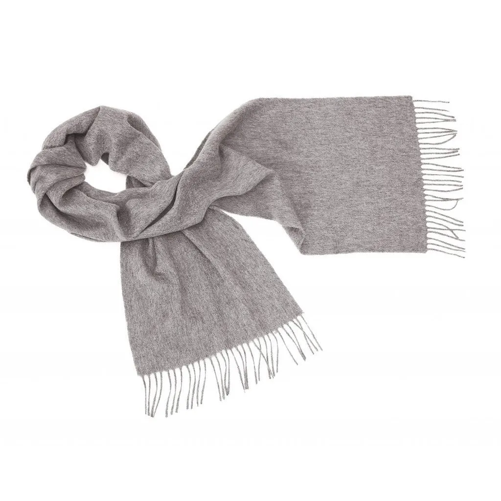 Pure Cashmere Scarf - Solid Colour