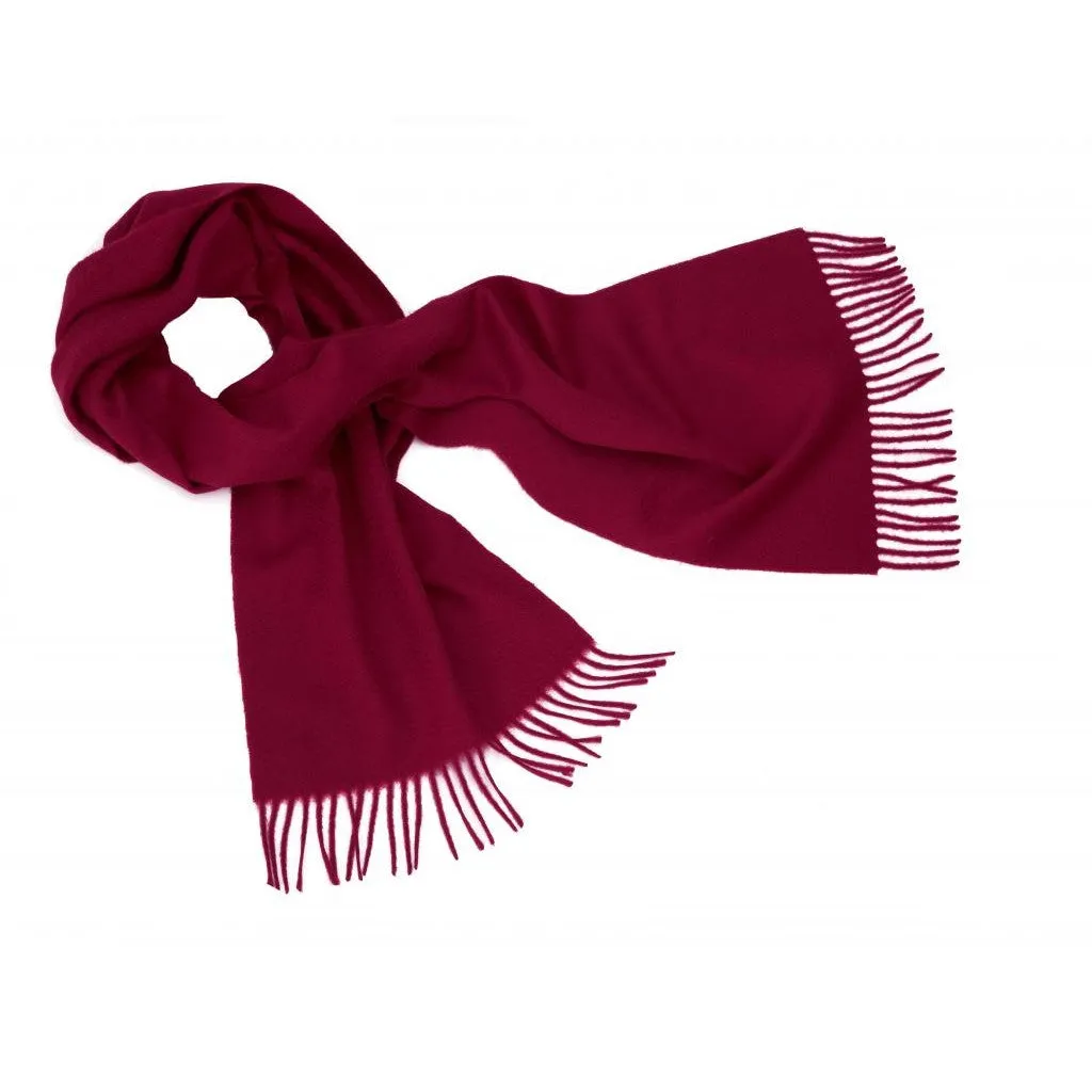 Pure Cashmere Scarf - Solid Colour