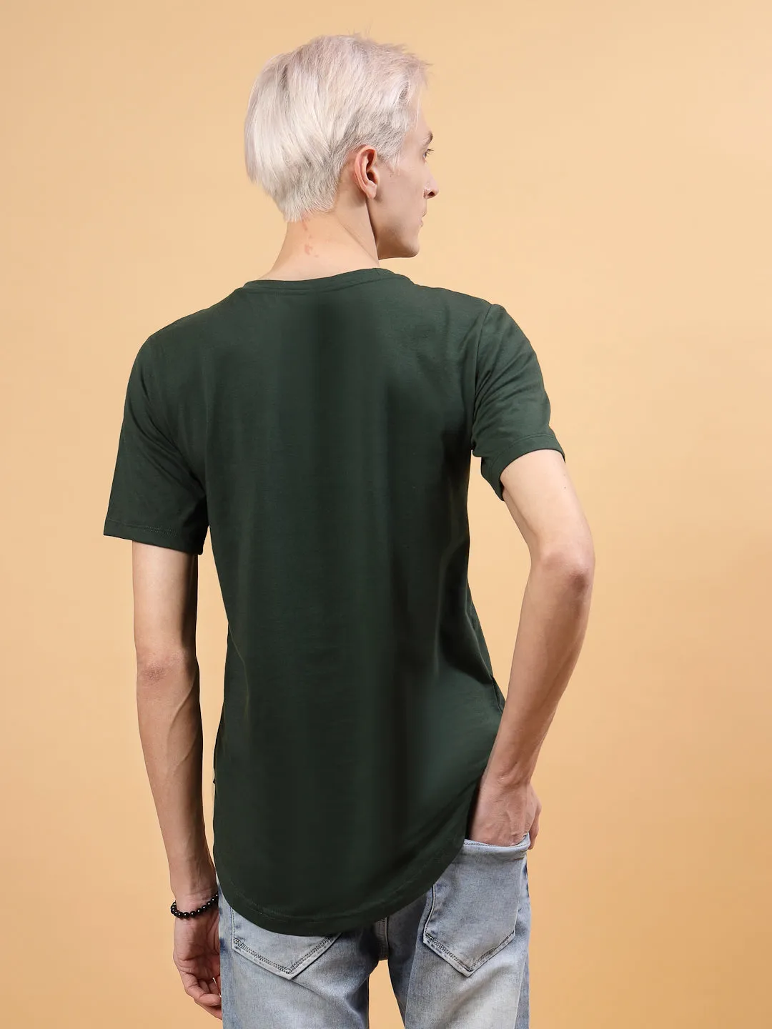 Relaxed-fit Men's Solid Jersey Tees