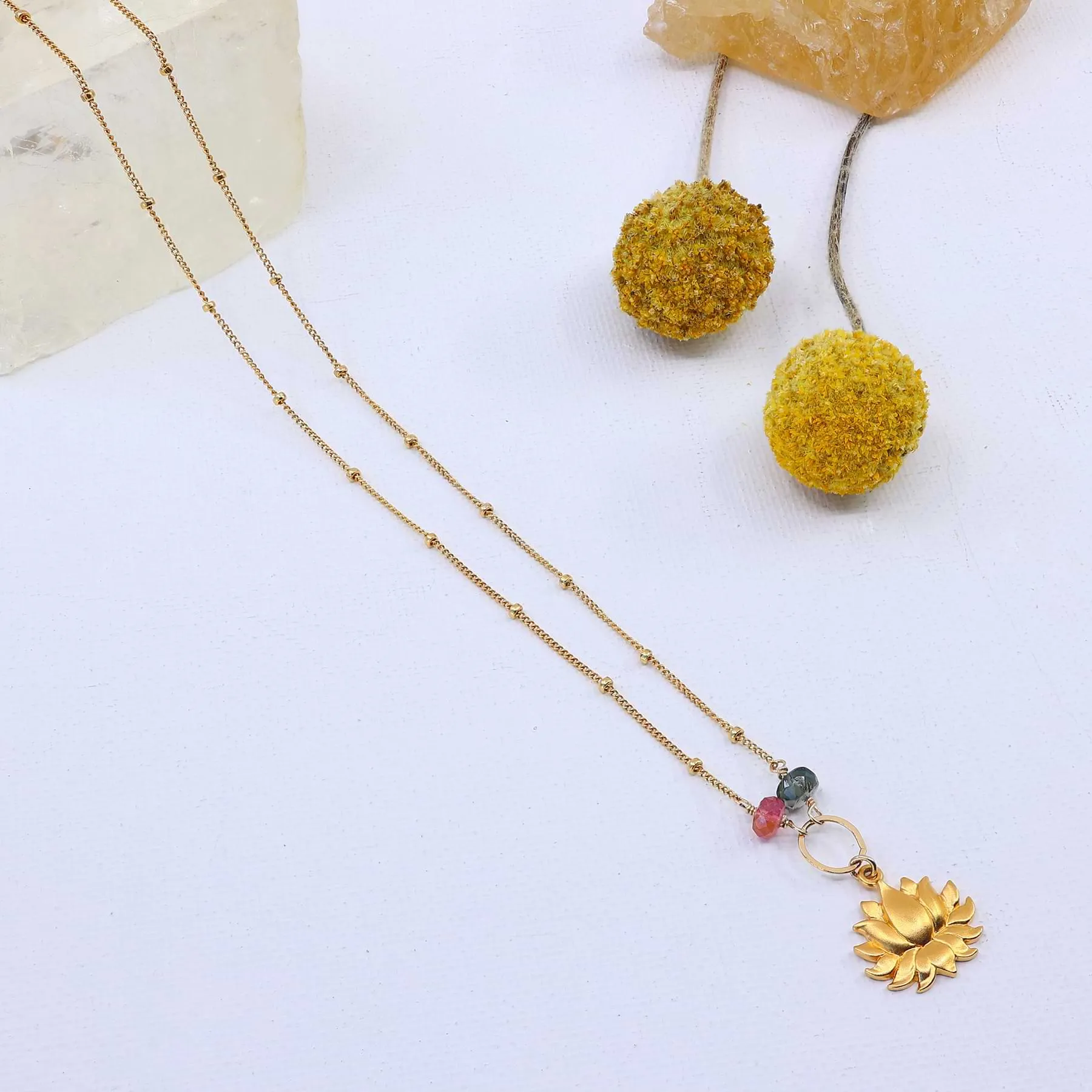 Rise - Lotus Blossom Necklace