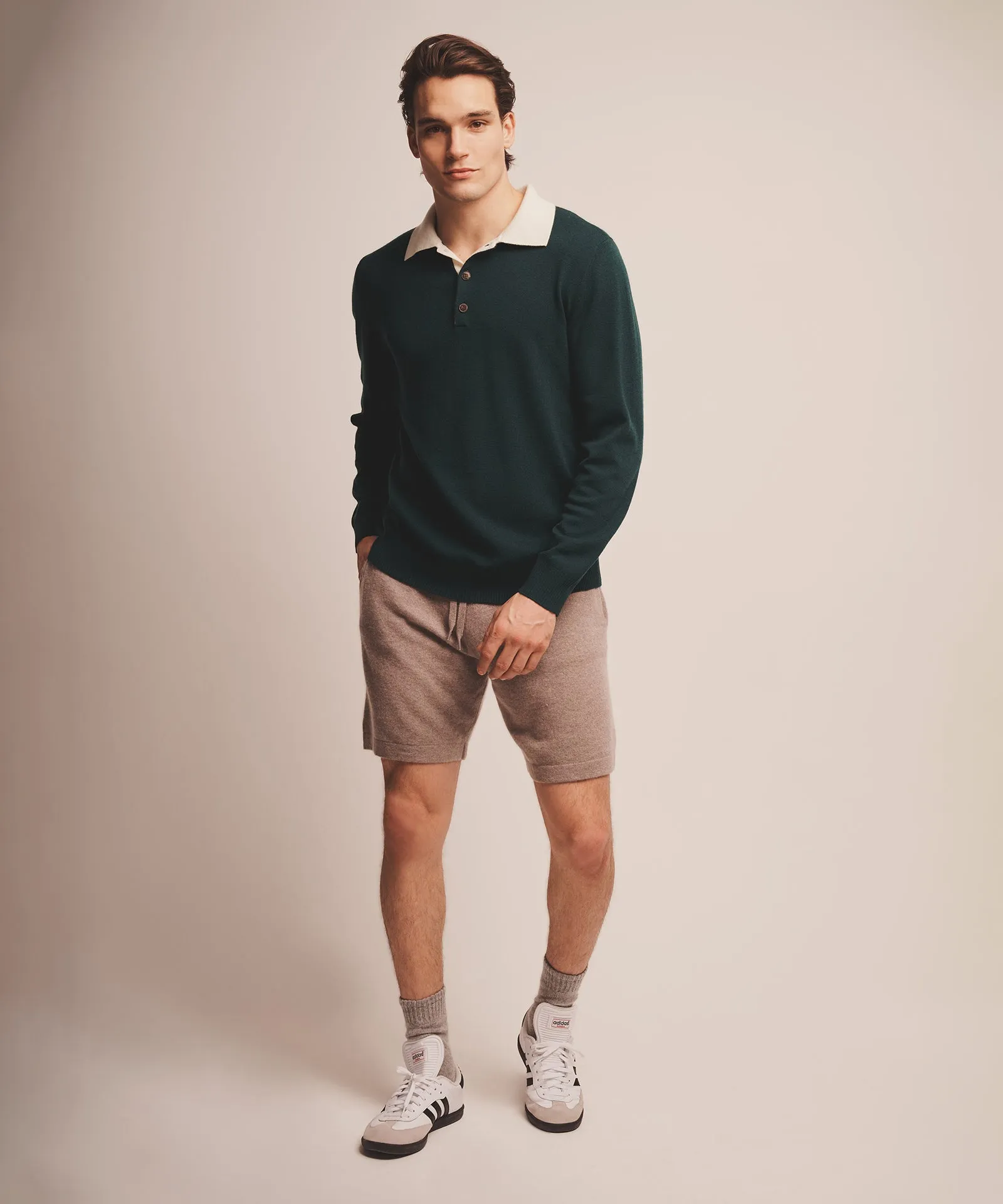 Signature Cashmere Rugby Polo