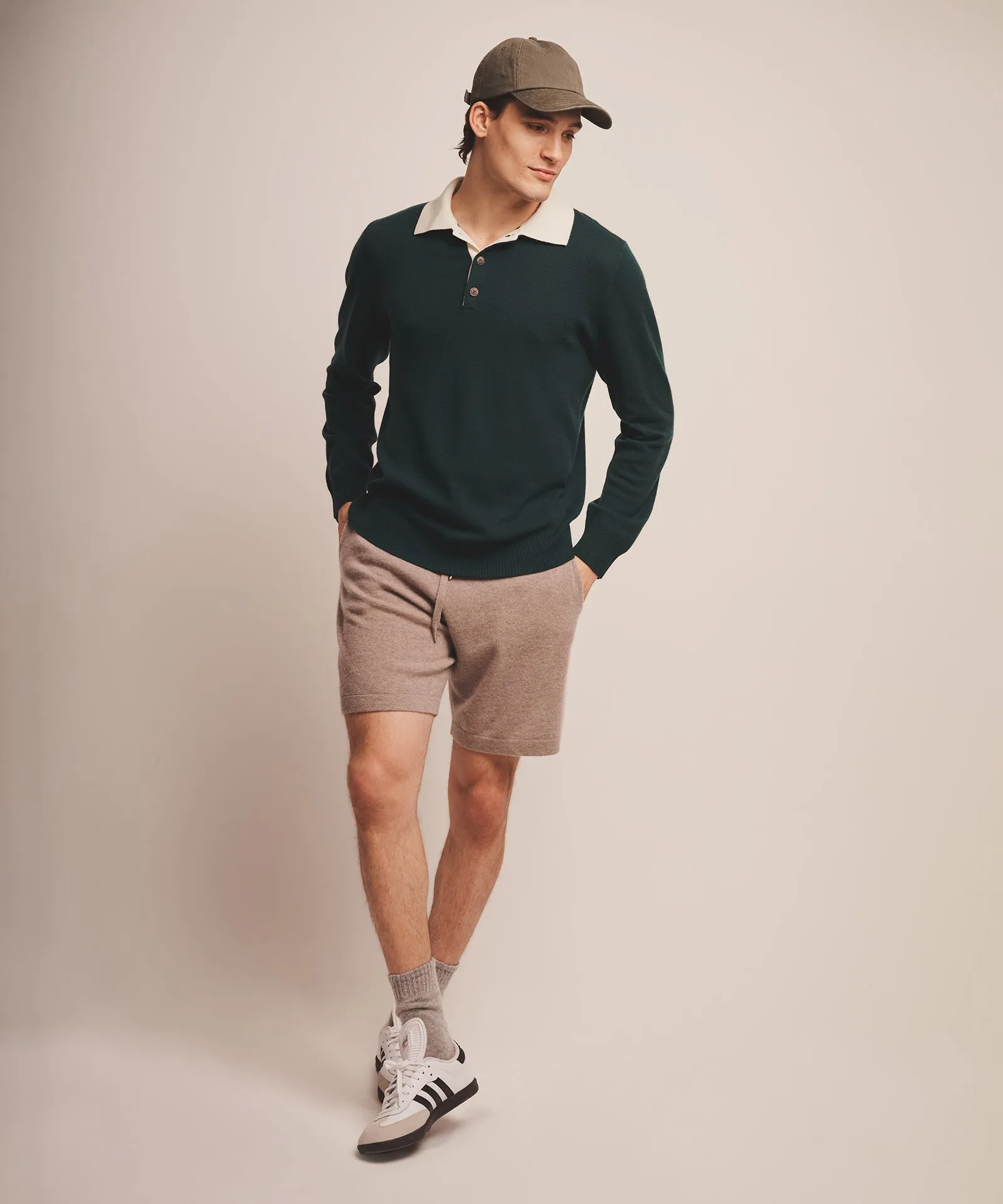 Signature Cashmere Rugby Polo