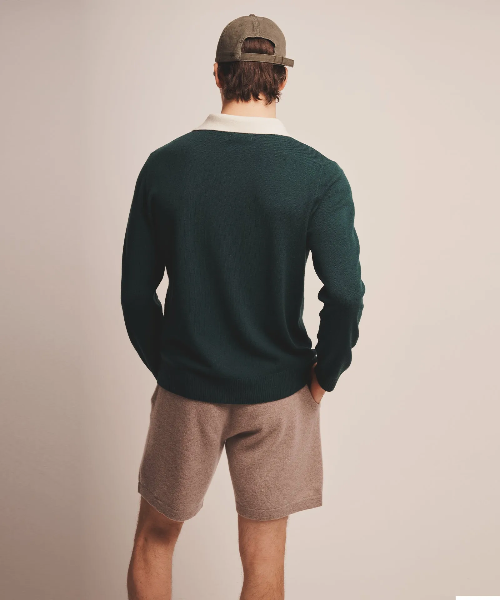 Signature Cashmere Rugby Polo