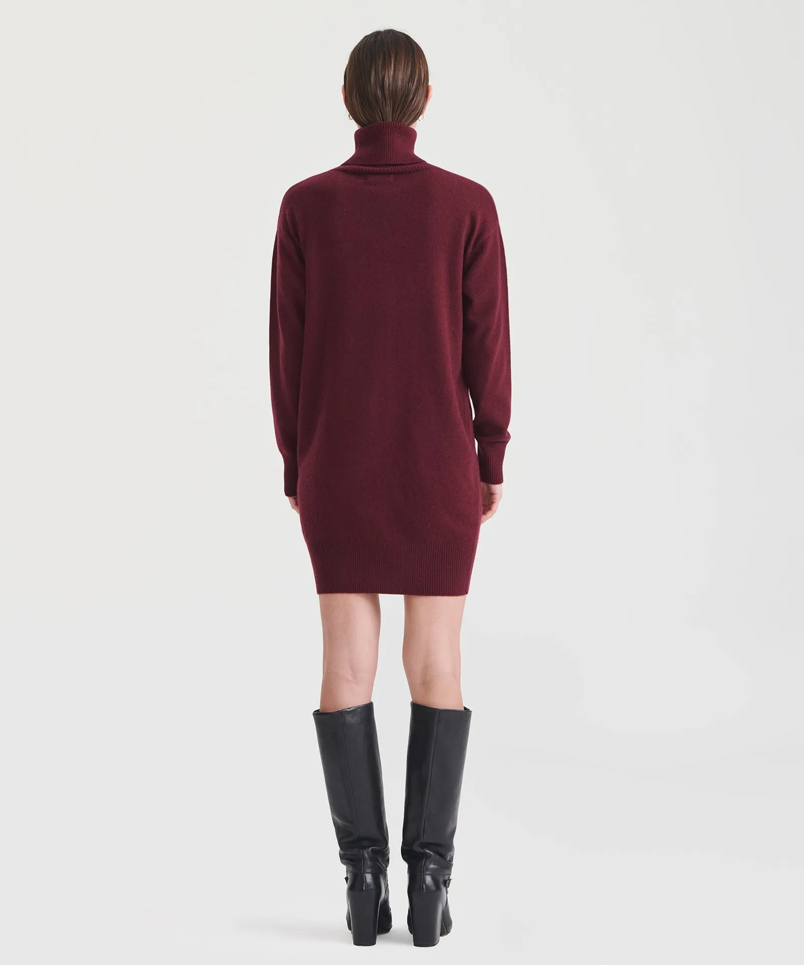 Signature Cashmere Turtleneck Dress