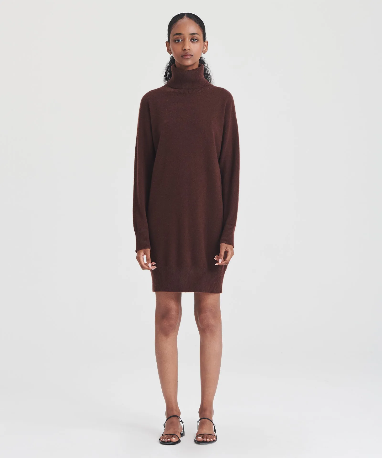 Signature Cashmere Turtleneck Dress