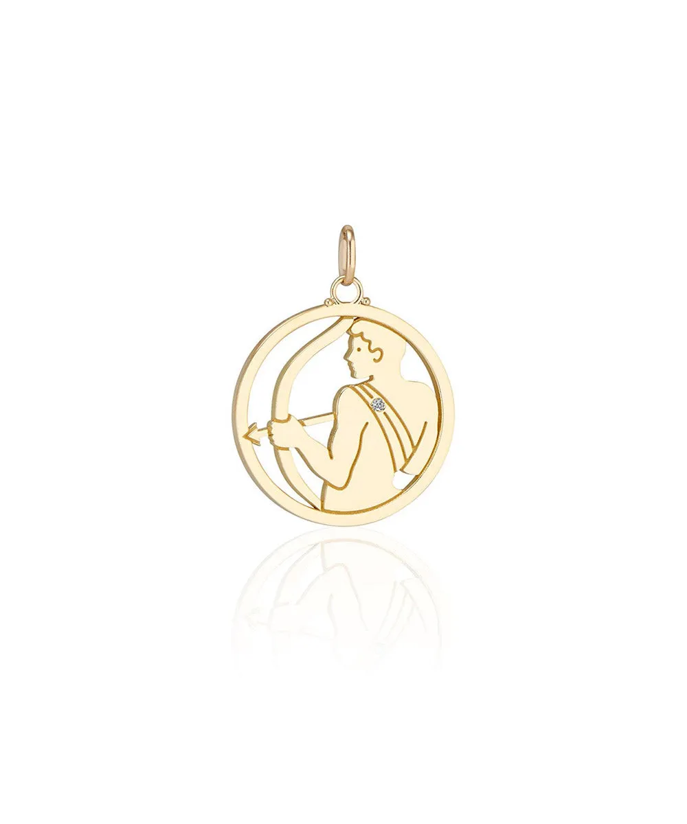 Small Sagittarius Pendant