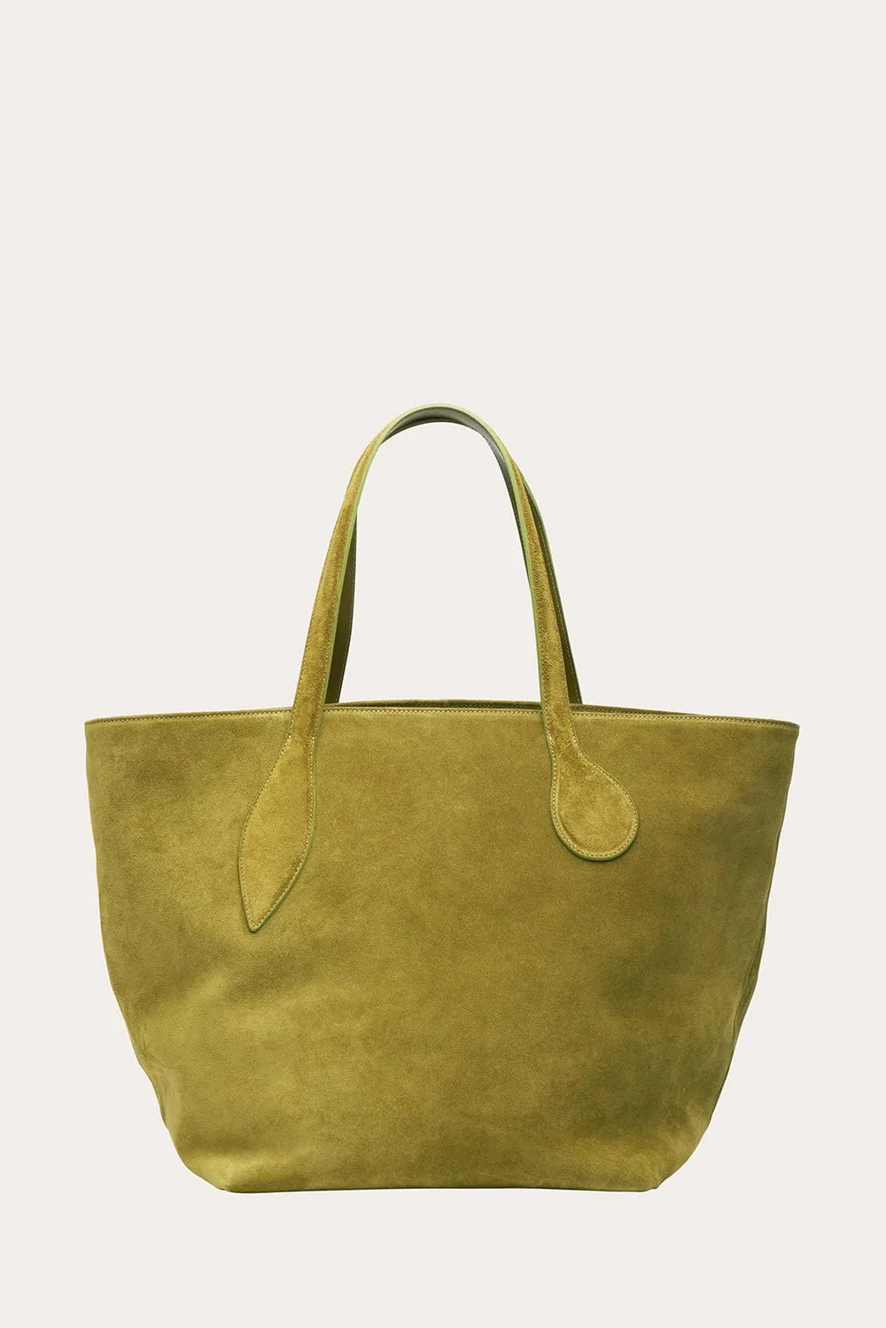 Sprout Tote Army Suede