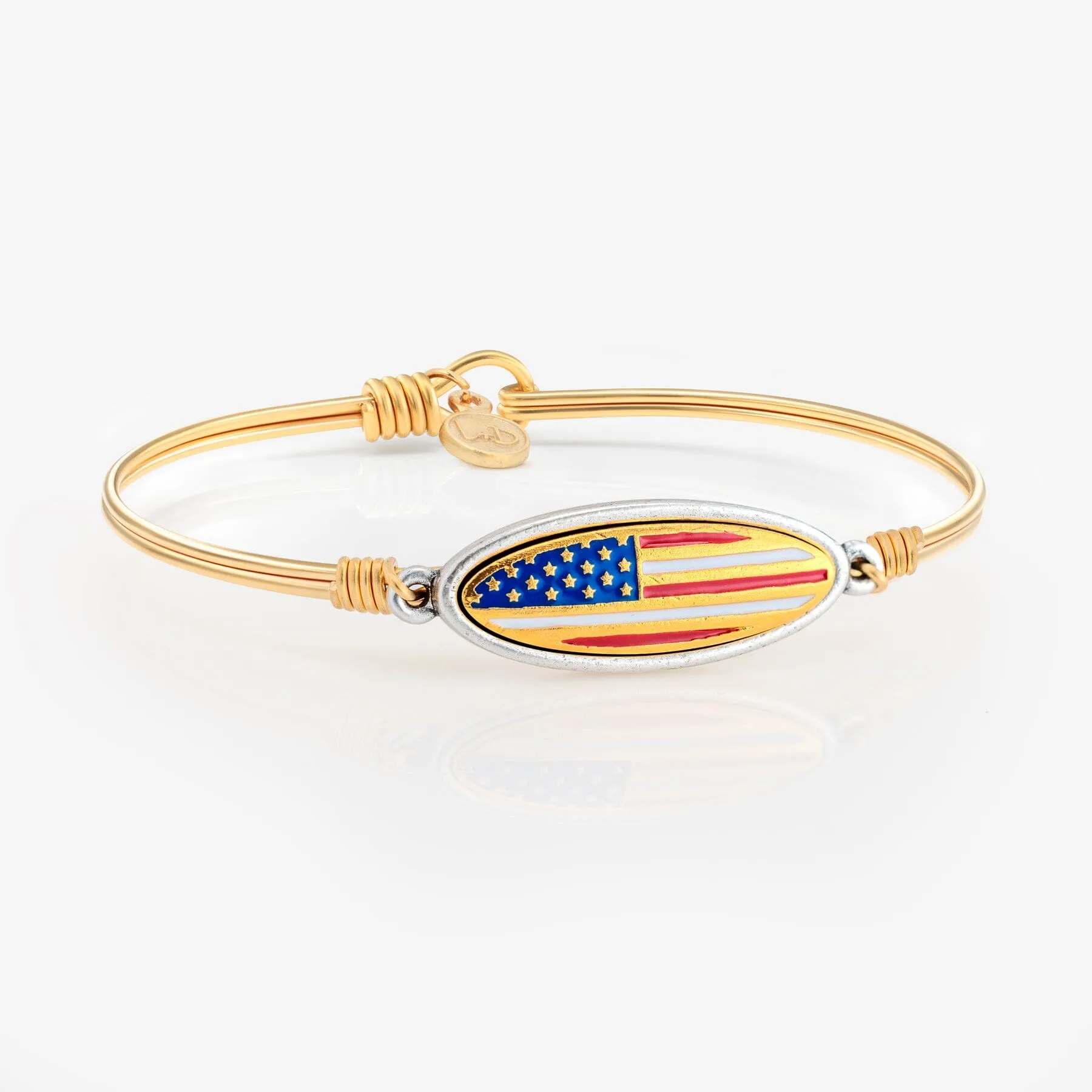 Stars & Stripes Bangle Bracelet