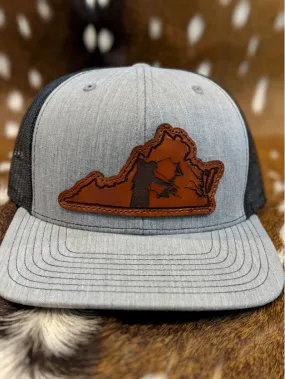 State of Virginia Bowfisherman PATCH Hat