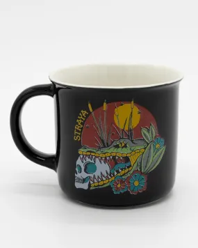 Straya Black Mug