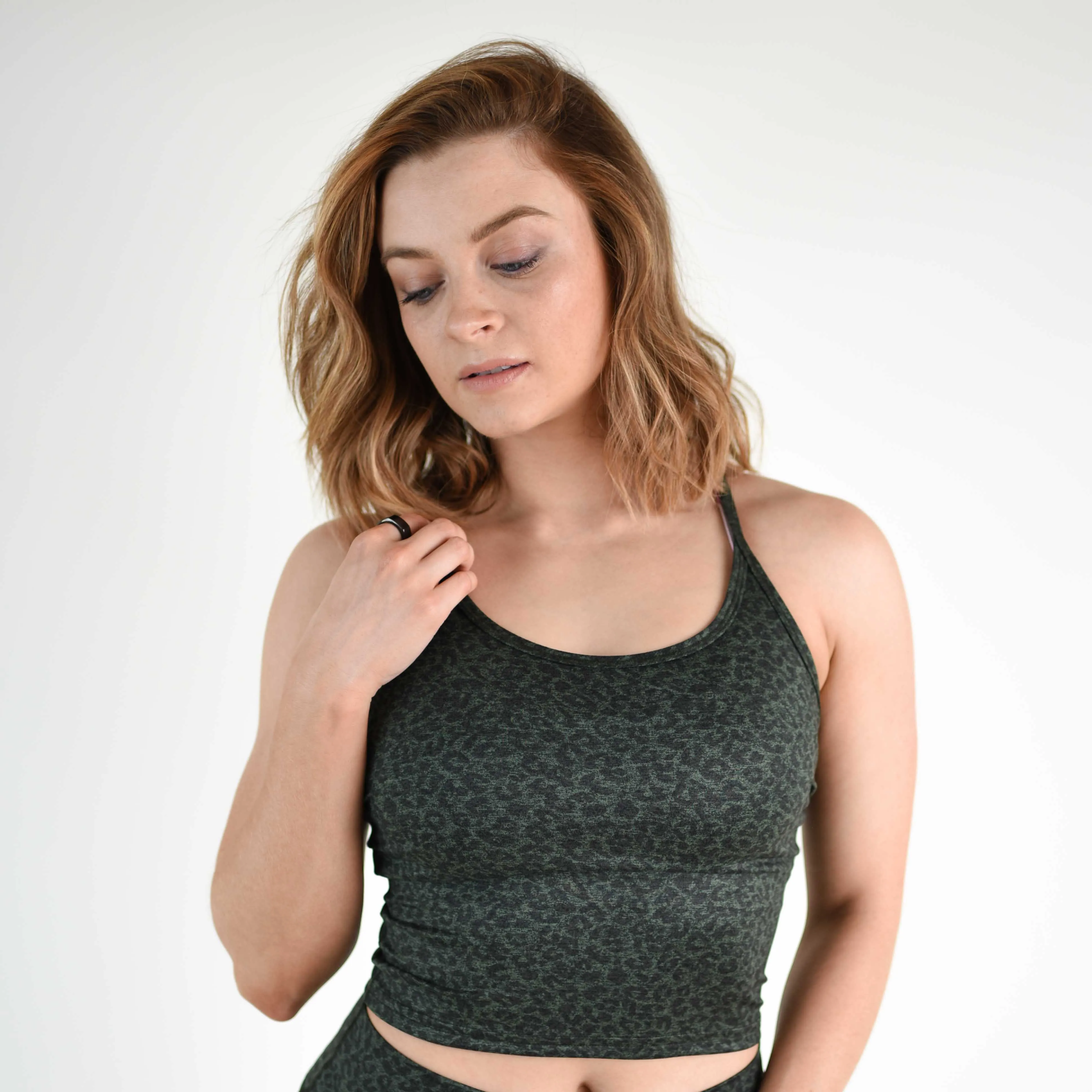 Switch Up Crop Tank - Fitted