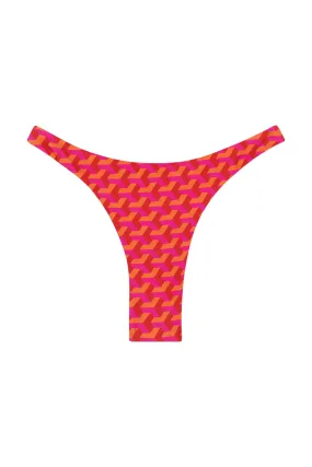 Tamarama Bottom - Fuchsia Geo