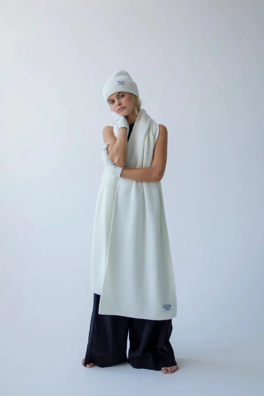 The Recycled Bottle Beanie Winter White by Arctic Fox