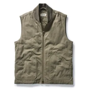 The Workhorse Vest in Stone Boss Duck