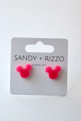 Tiny Mouse Studs