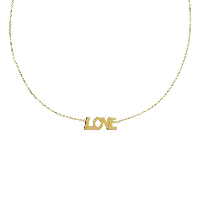 Universal Love Necklace 14K