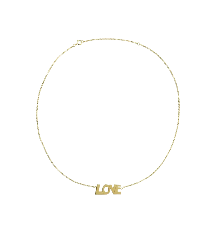 Universal Love Necklace 14K