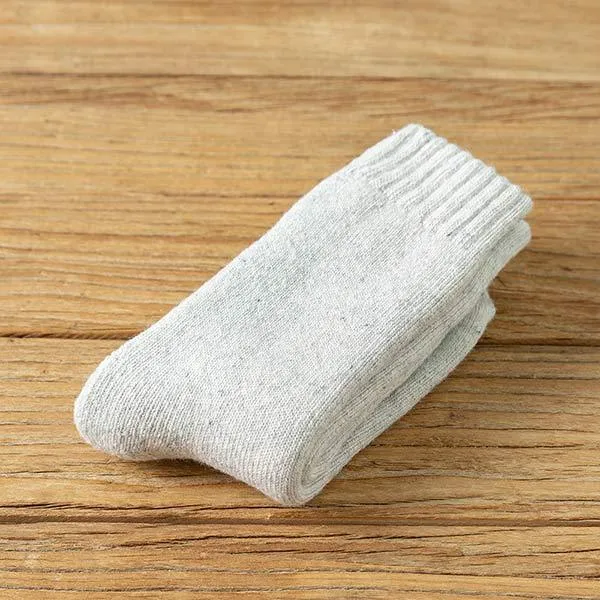 Women'S Autumn And Winter Thickened And Long Wool Socks 78025279C