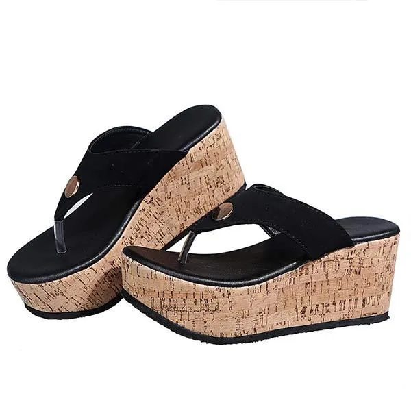 Women'S Beach Wedge Sandals 30856676C