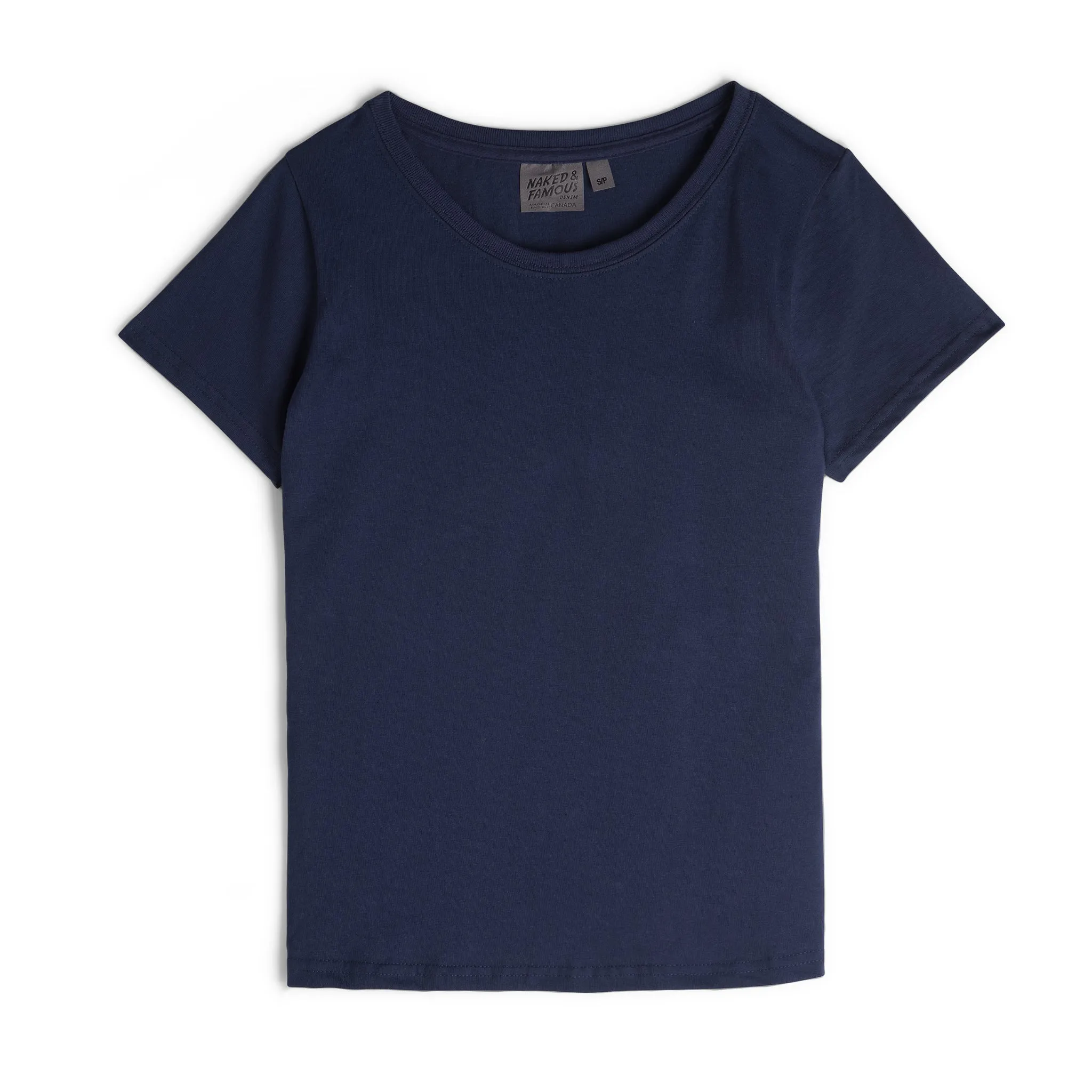 Women's - Circular Knit Ballet Tee - Double Ring-Spun Cotton - Navy