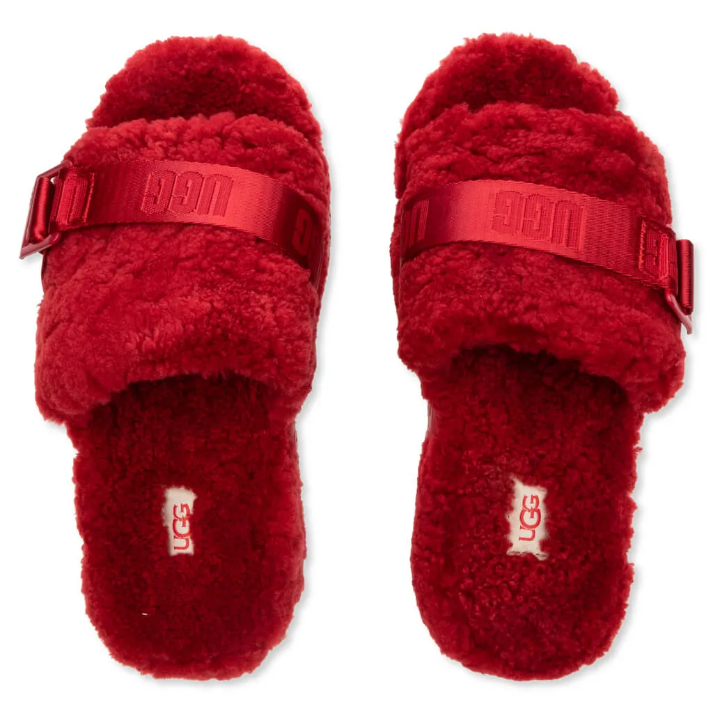 Women's Fluffita Slipper - Ribbon Red