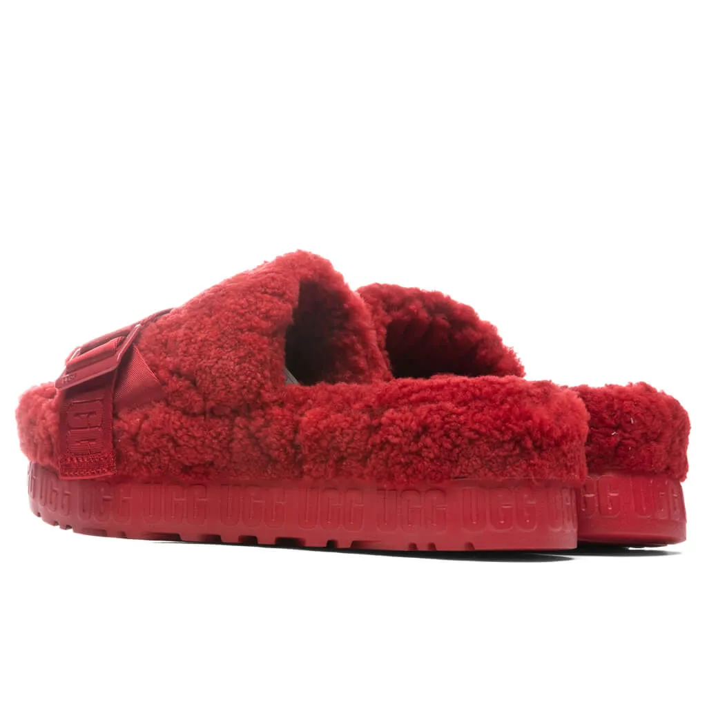 Women's Fluffita Slipper - Ribbon Red