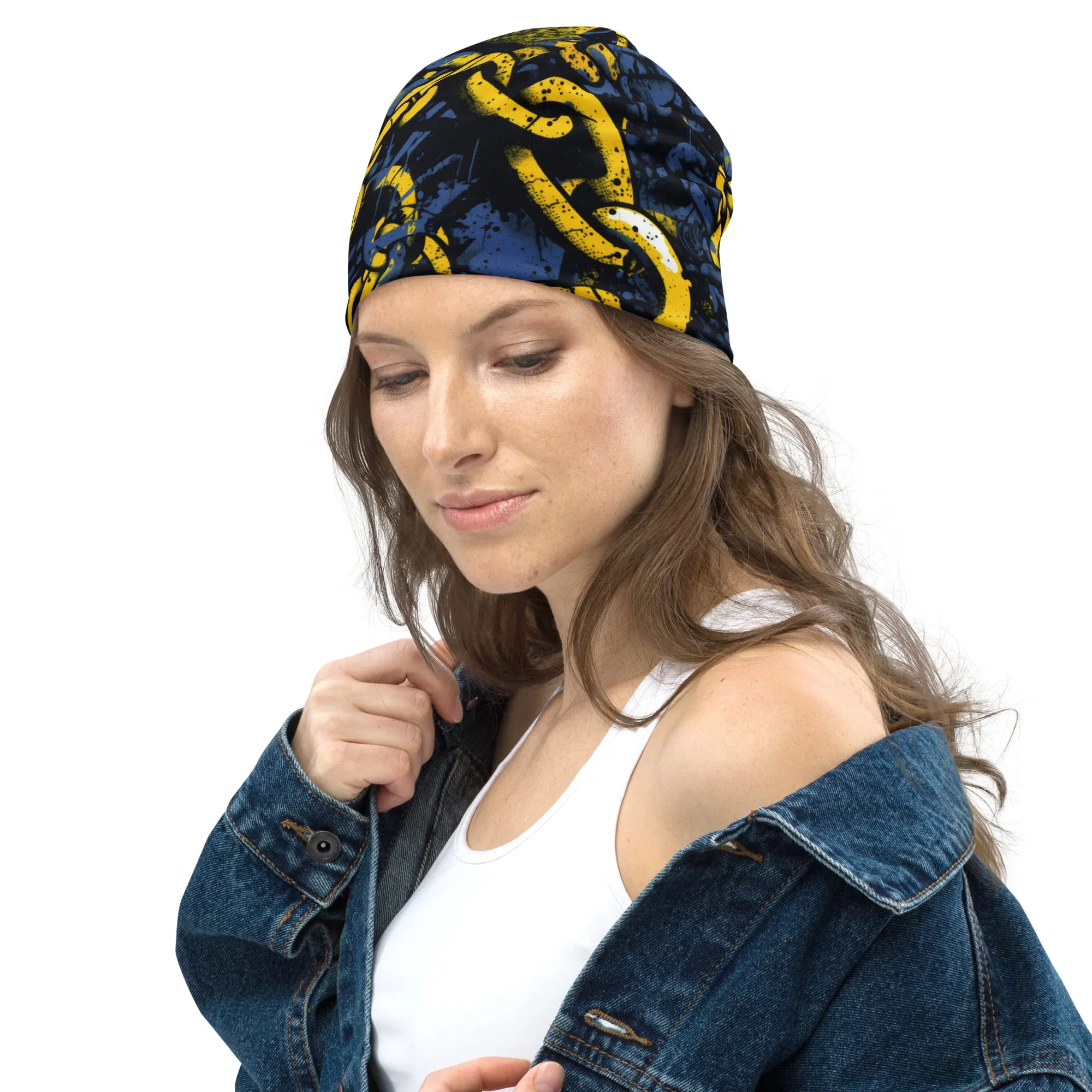 Women's Mile After Mile - Golden Chains 002 Beanie