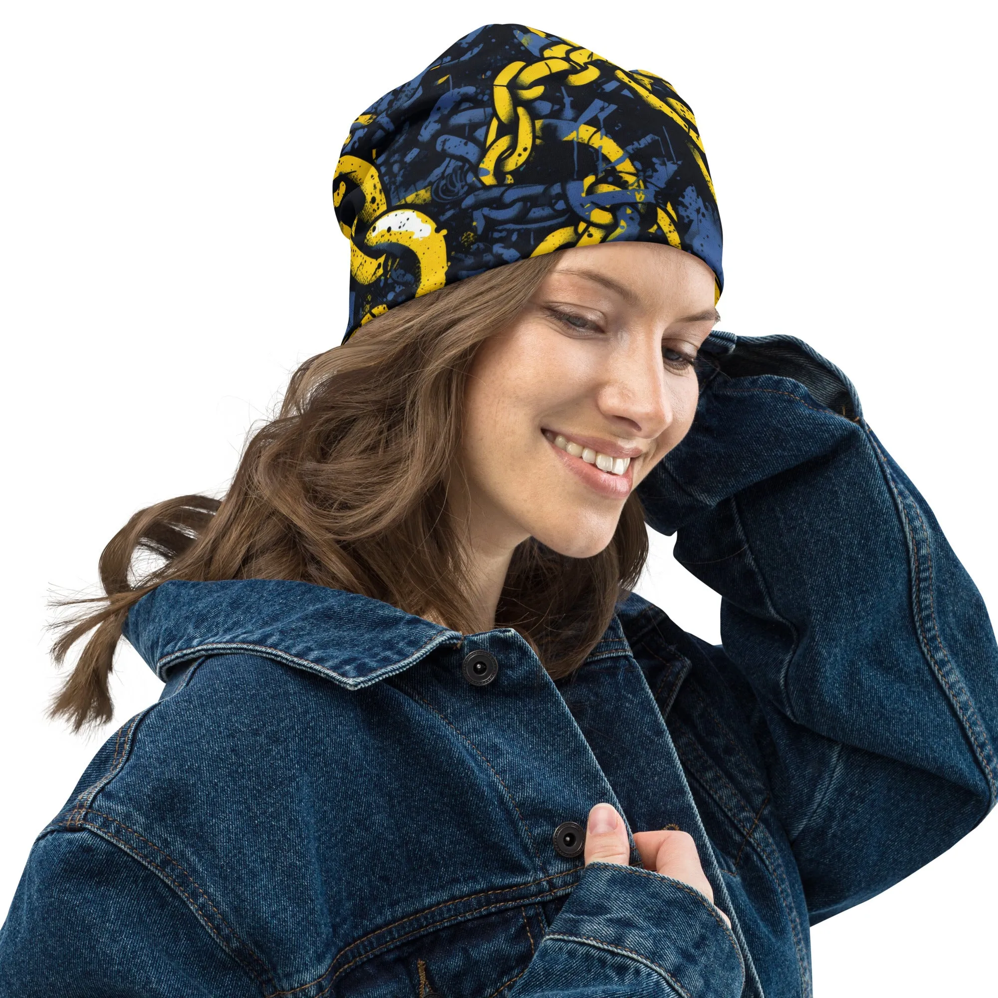 Women's Mile After Mile - Golden Chains 002 Beanie