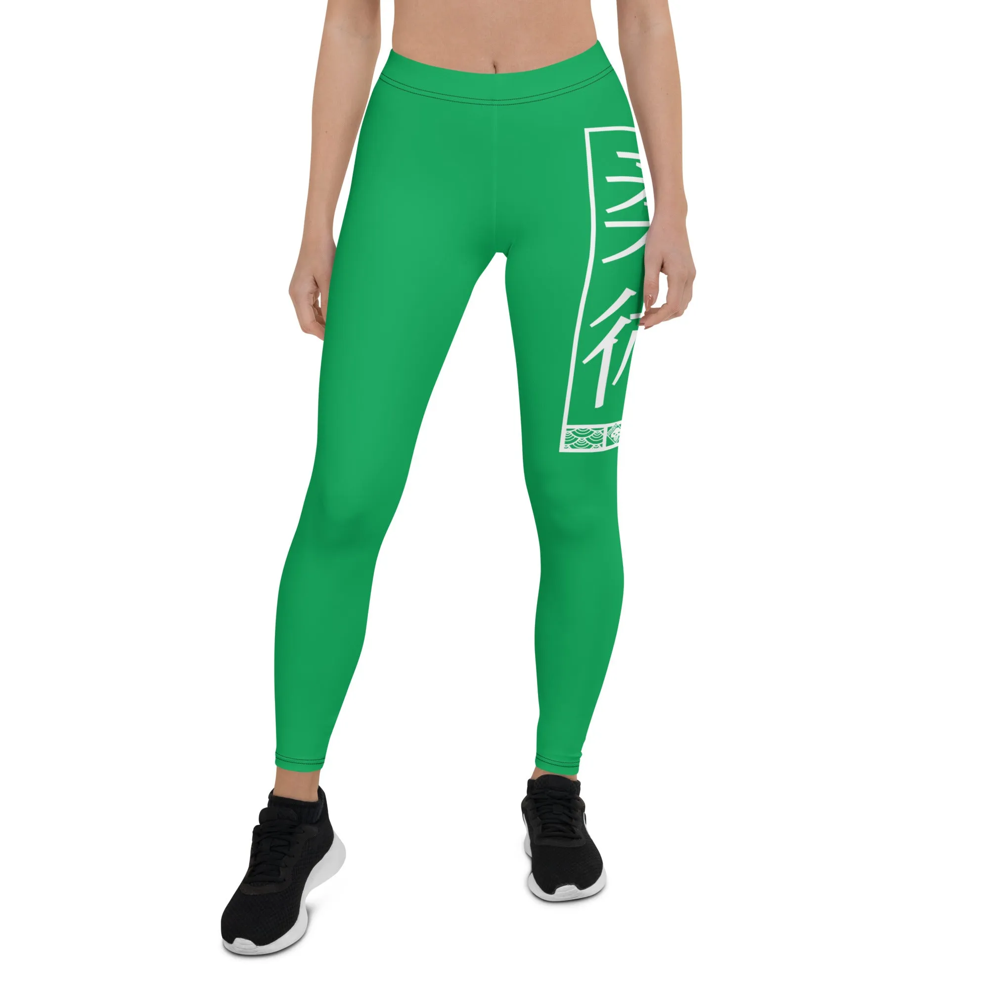 Women's Yoga Pants Workout Leggings For Jiu Jitsu 009 - Jade