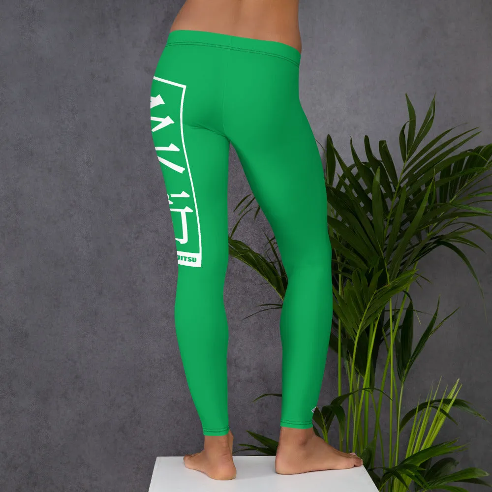 Women's Yoga Pants Workout Leggings For Jiu Jitsu 009 - Jade