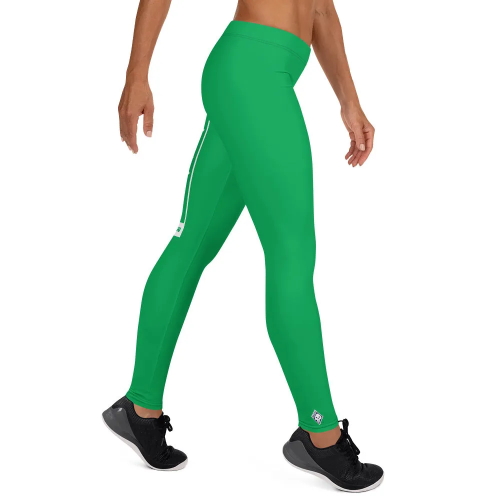 Women's Yoga Pants Workout Leggings For Jiu Jitsu 009 - Jade