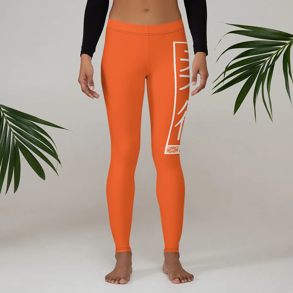 Women's Yoga Pants Workout Leggings For Jiu Jitsu 012 - Flamingo