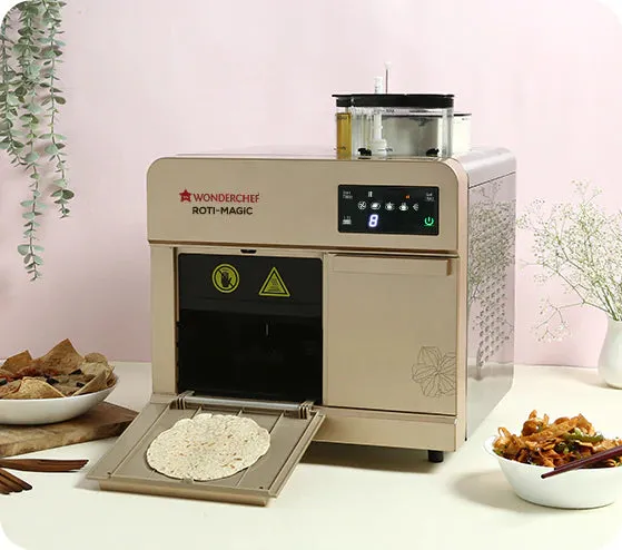 WonderChef Roti Magic Fully automatic Roti Maker (Attamatic)